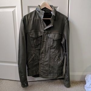 Levi's Commuter Trucker Jacket Forest Green M